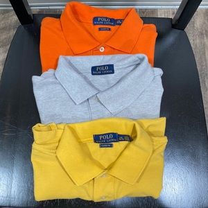 Bundle of 3 Ralph Lauren youth large polos
